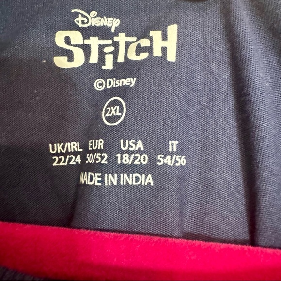 NWT. Primark Disney's Lilo & Stitch Manga Style T-shirt 2X. - Picture 5 of 8
